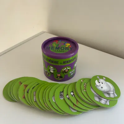 Jeu de société : Memory